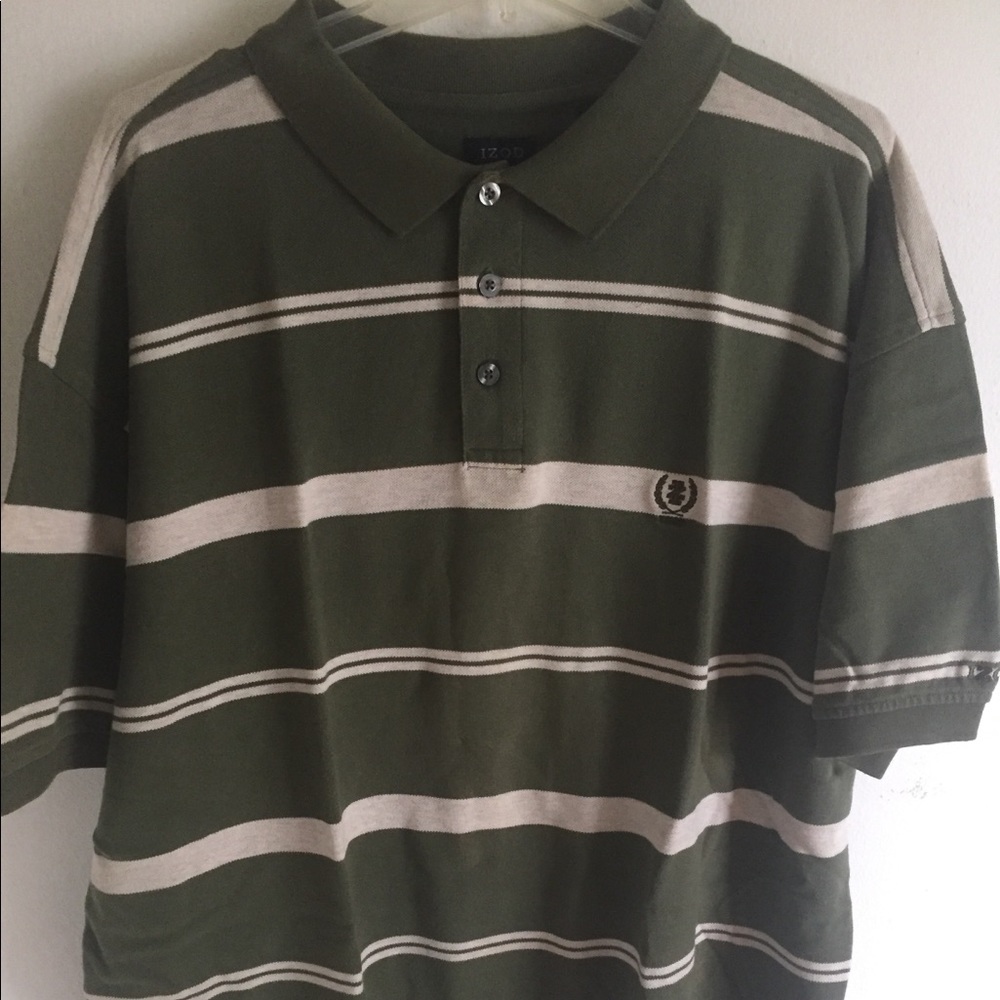 Izod 2XL Polo Short Sleeve Shirt